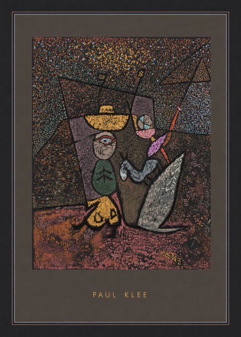 Paul Klee Man, Beast and Plant No3 - Plakat