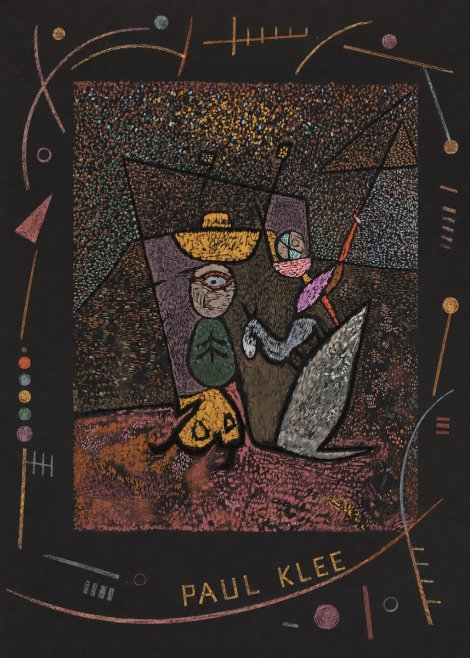 Paul Klee Man, Beast and Plant No4 - Plakat