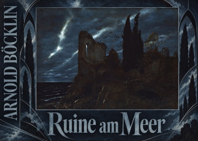 Arnold Böcklin Ruine Am Meer I No5 - Plakat