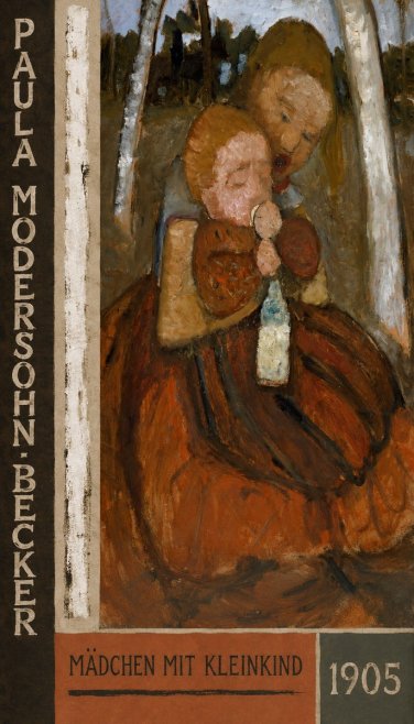 Paula Modersohn-Becker Mädchen Mit Kleinkind I No4 - Plakat
