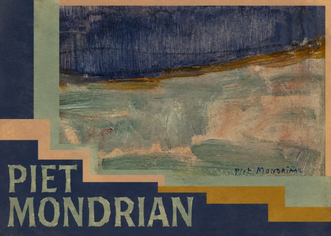 Piet Mondrian Piet Mondrian No4 - Plakat