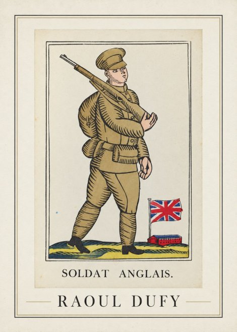 Raoul Dufy Soldat Anglais. No5 - Plakat