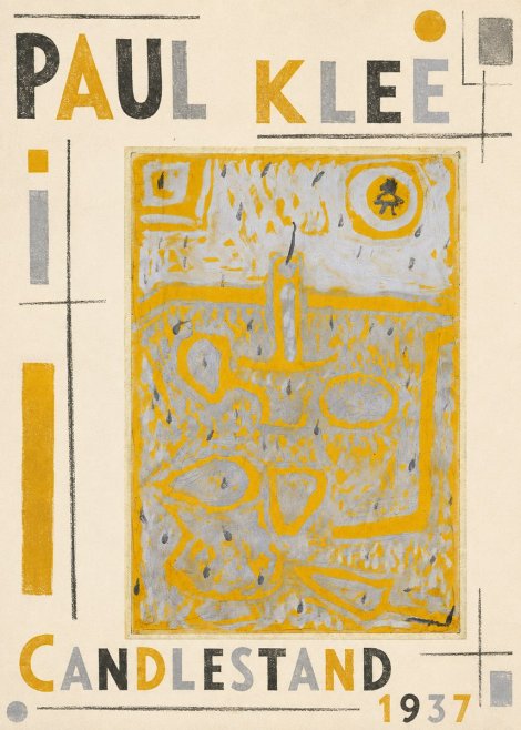 Paul Klee Candlestand No4 - Plakat
