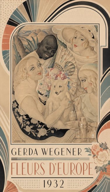 Gerda Wegener Fleurs D'europe No5 - Plakat