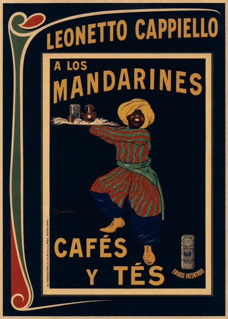 Leonetto Cappiello A Los Mandarines No1 - Plakat