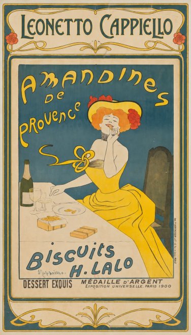Leonetto Cappiello Amandines De Provence Biscuits H. Lalo II No1 - Plakat
