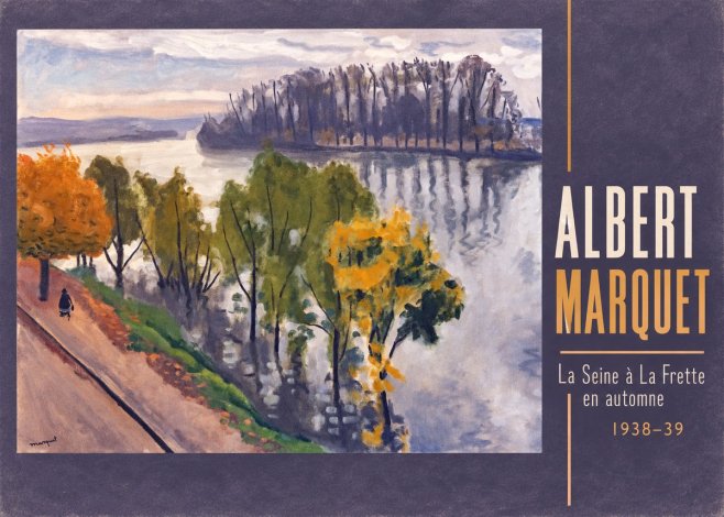 Albert Marquet La Seine À La Frette En Automne No5 - Plakat