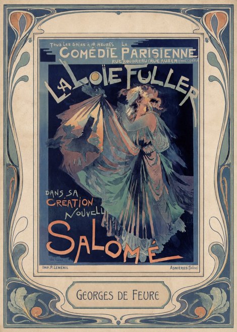 Georges de Feure Salomé II No1 - Plakat