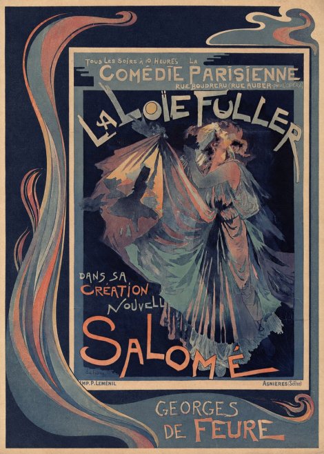 Georges de Feure Salomé II No3 - Plakat