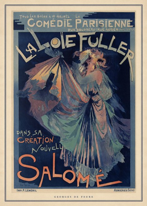 Georges de Feure Salomé II No4 - Plakat