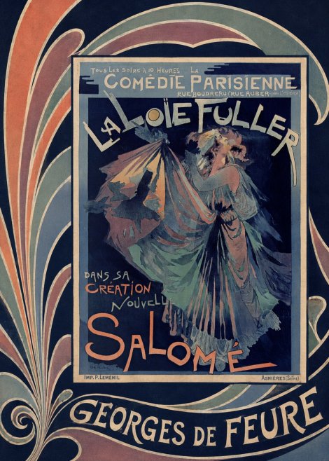 Georges de Feure Salomé II No5 - Plakat