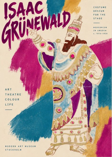 Isaac Grünewald The Theatre Lives No2 - Plakat