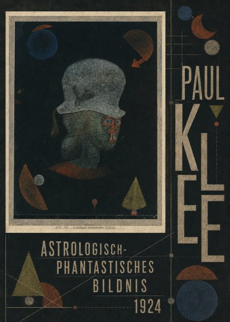 Paul Klee Astrologisch-phantastisches Bildnis No5 - Plakat