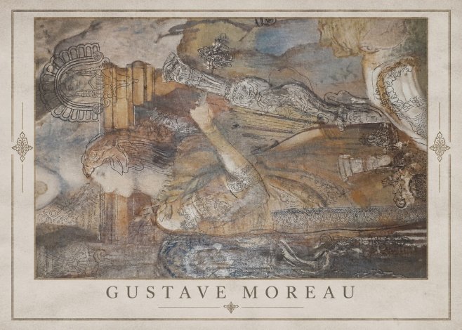 Gustave Moreau Study for the Triumph of Death No2 - Plakat