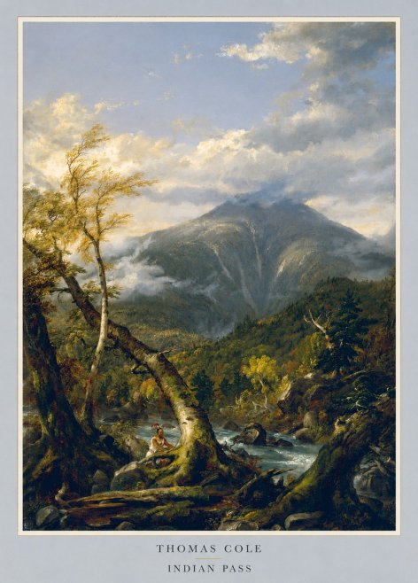 Thomas Cole Indian Pass I No3 - Plakat