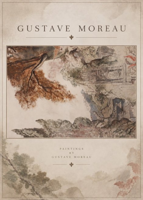 Gustave Moreau Architectural Study No5 - Plakat