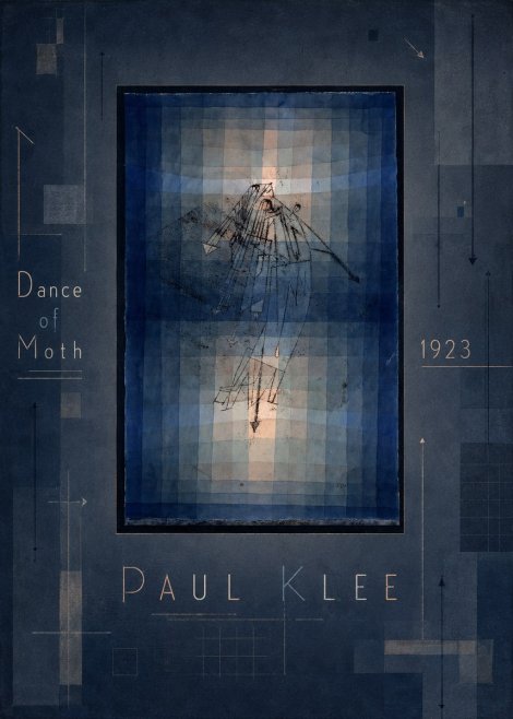 Paul Klee Dance of Moth No3 - Plakat
