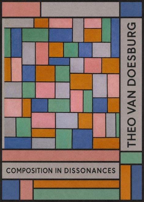 Theo van Doesburg Composition in Dissonances No2 - Plakat