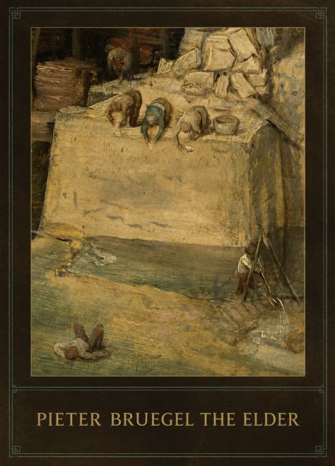 Pieter Bruegel Figures on the Embankment No3 - Plakat