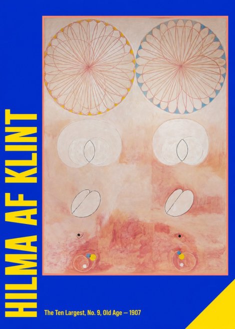 Hilma af Klint The Ten Largest, No. 9, Old Age – 1907 No2 - Plakat