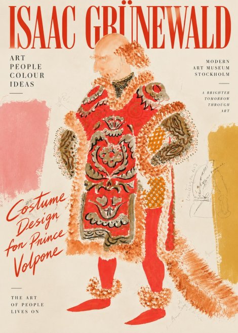 Isaac Grünewald Costume Design for a Theatre Production No4 - Plakat