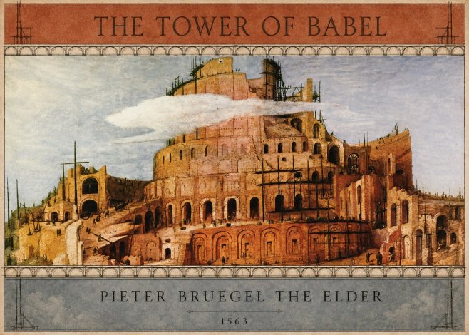 Pieter Bruegel The Tower of Babel XI No3 - Plakat