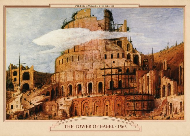 Pieter Bruegel The Tower of Babel XI No5 - Plakat