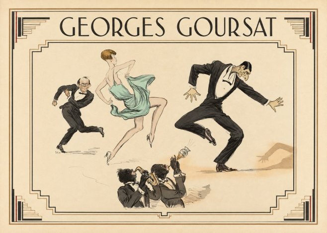 Georges Goursat Georges Goursat III No1 - Plakat