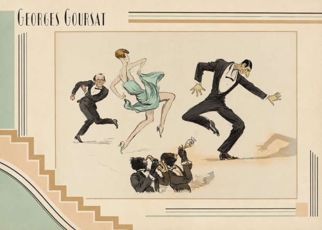 Georges Goursat Georges Goursat III No2 - Plakat