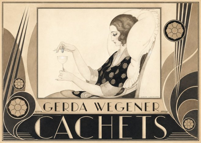 Gerda Wegener Cachets No6 - Plakat