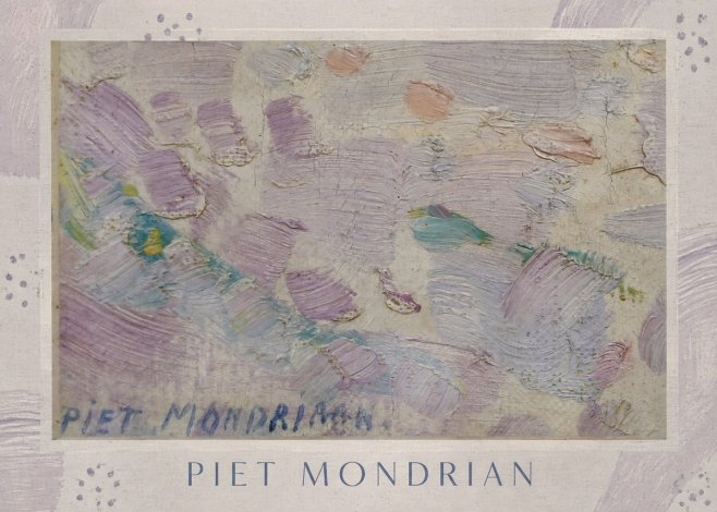 Piet Mondrian Abstract Composition No1 - Plakat