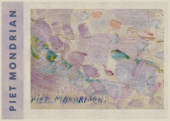Piet Mondrian Abstract Composition No2 - Plakat