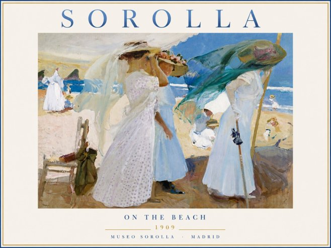 Sorolla On the Beach No5 - Plakat