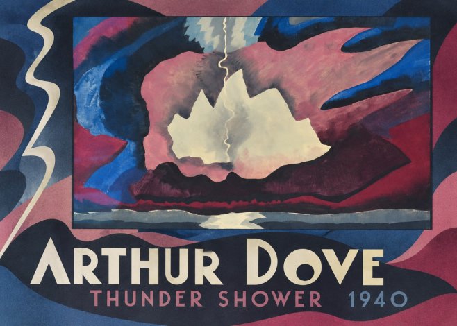 Arthur Dove Thunder Shower No2 - Plakat