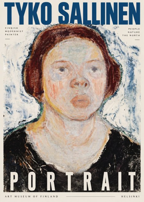 Tyko Sallinen Portrait I No3 - Plakat