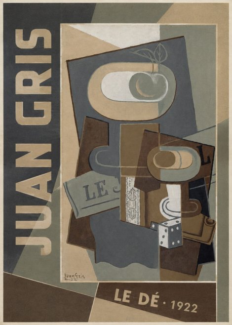 Juan Gris Le Dé No2 - Plakat