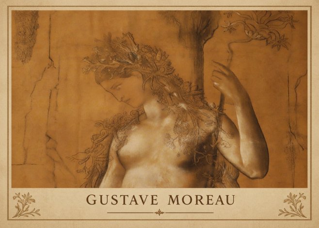 Gustave Moreau Daphne No2 - Plakat