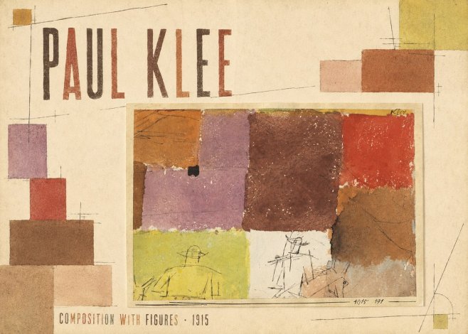 Paul Klee Composition with Figures I No6 - Plakat