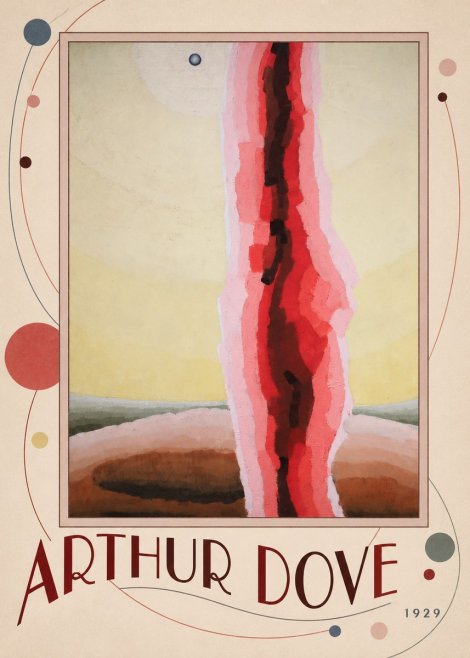 Arthur Dove Gale No5 - Plakat