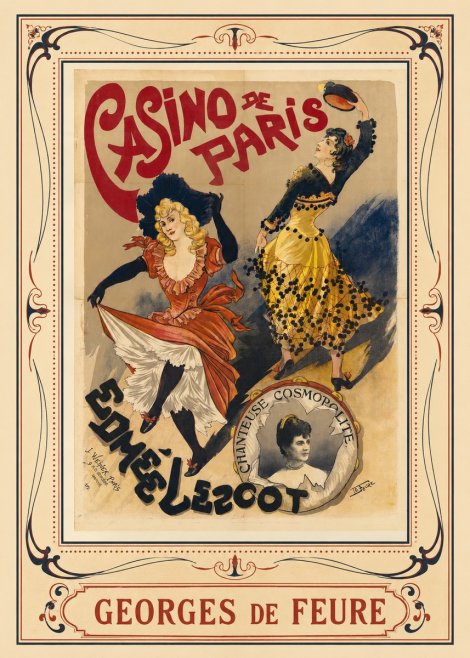 Georges de Feure Edmée L'escot No1 - Plakat