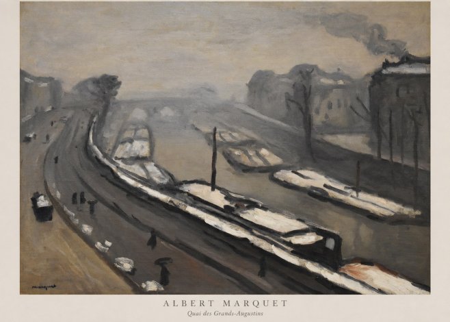 Albert Marquet Quai Des Grands-augustins No6 - Plakat