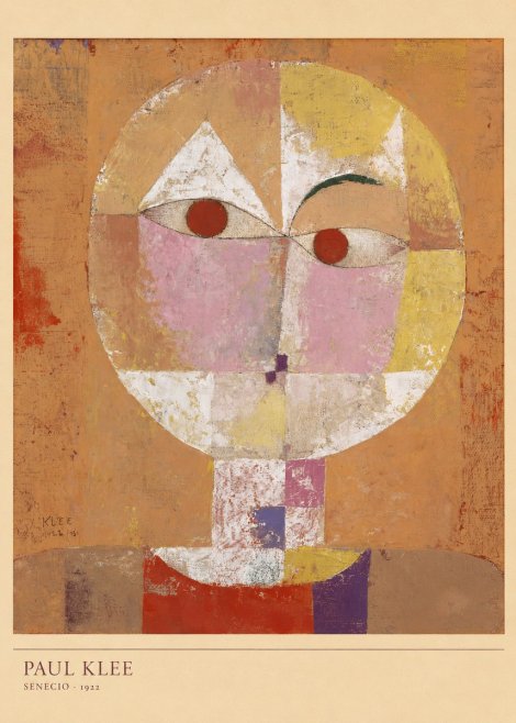 Paul Klee Senecio No6 - Plakat