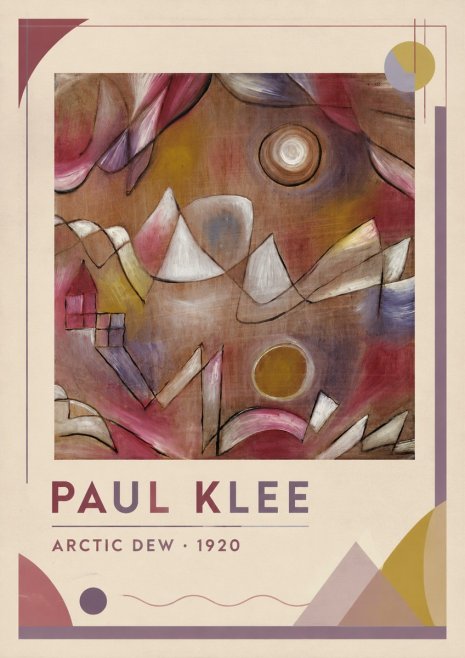 Paul Klee Arctic Dew No1 - Plakat