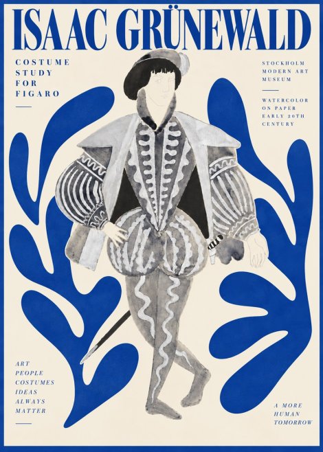 Isaac Grünewald Figaro II No6 - Plakat