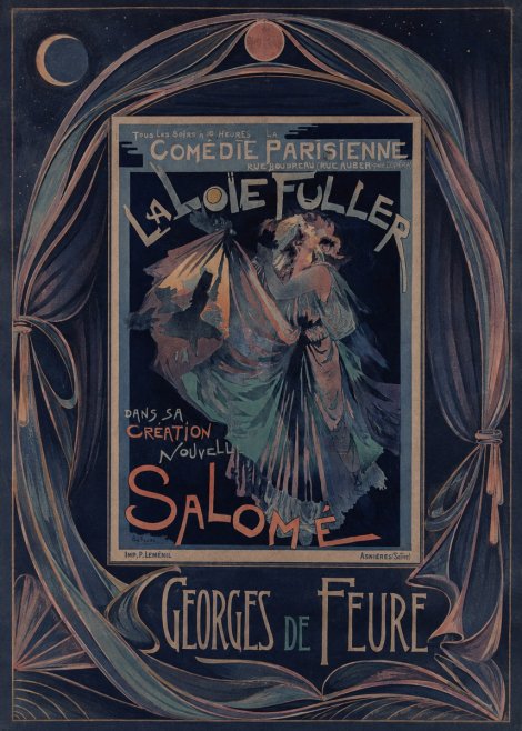 Georges de Feure La Loïe Fuller - Salomé II No4 - Plakat