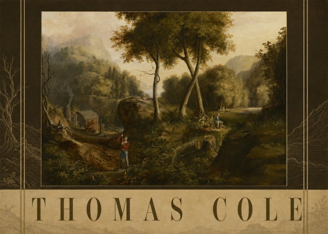 Thomas Cole The Hunter's Return I No6 - Plakat