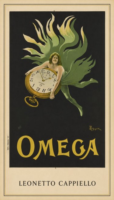 Leonetto Cappiello Omega No3 - Plakat