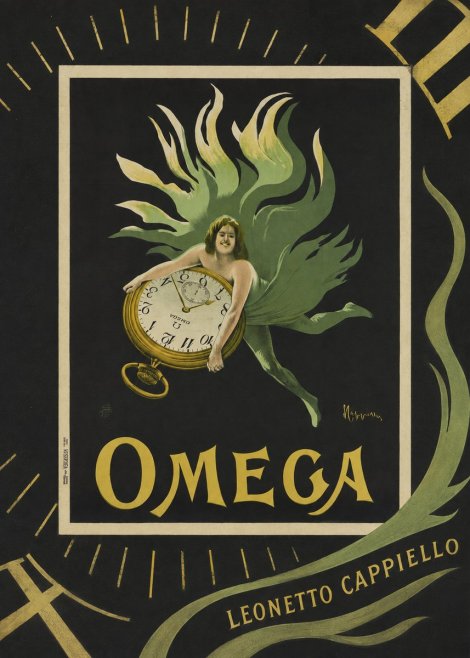 Leonetto Cappiello Omega No5 - Plakat