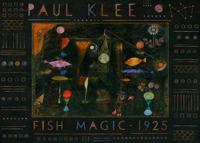 Paul Klee Fish Magic II No3 - Plakat