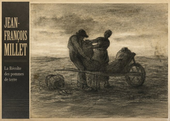 Jean-François Millet La Récolte Des Pommes De Terre No2 - Plakat